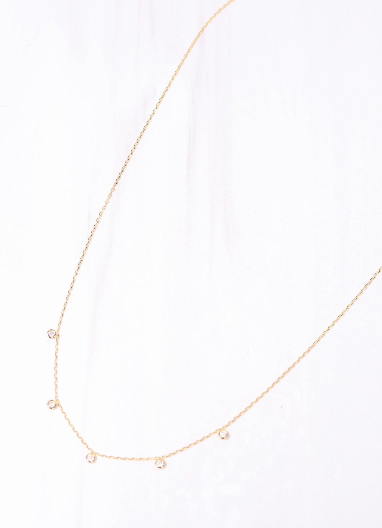 Margot CZ Necklace GOLD