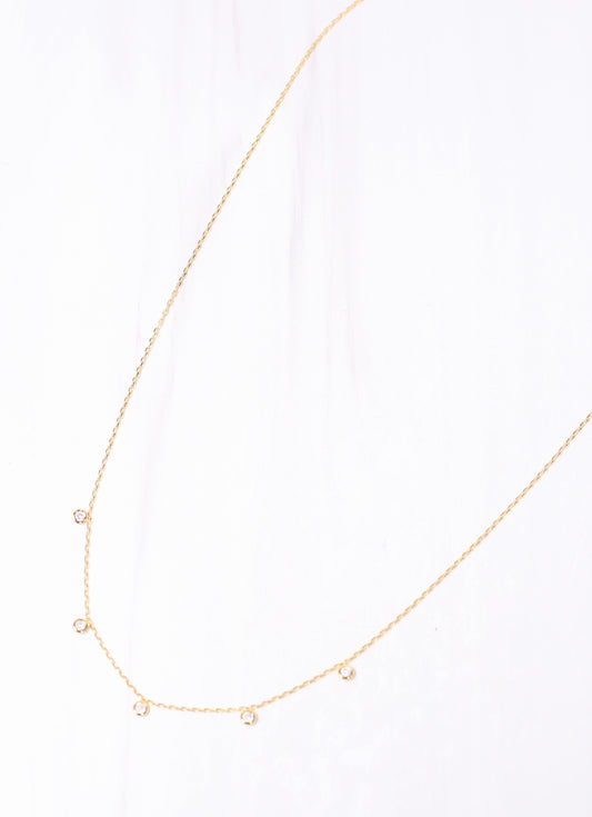 Margot CZ Necklace GOLD