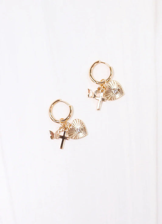 Moreland Charm Earring GOLD