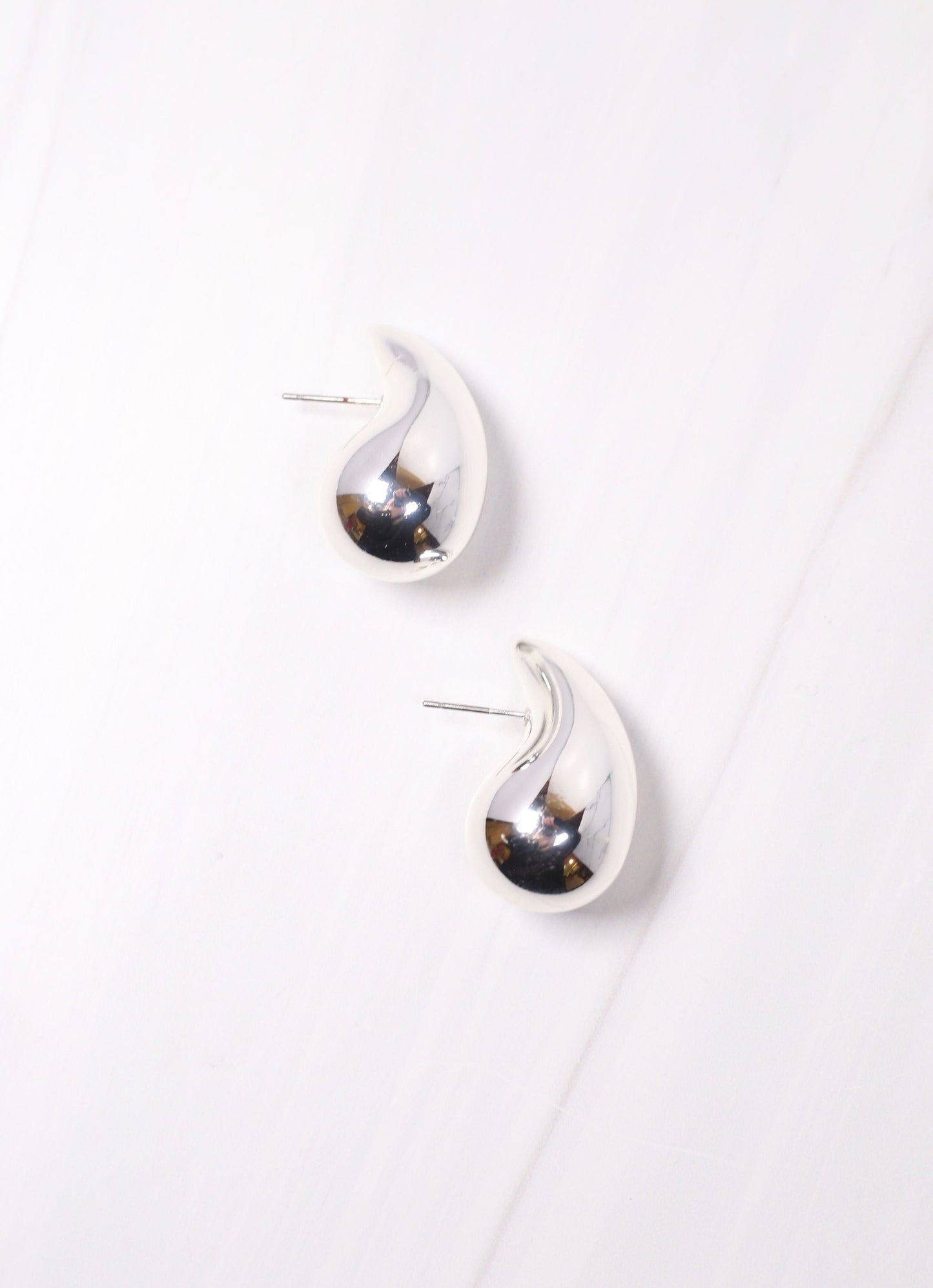 Ryley Drop Earring SILVER - Caroline Hill