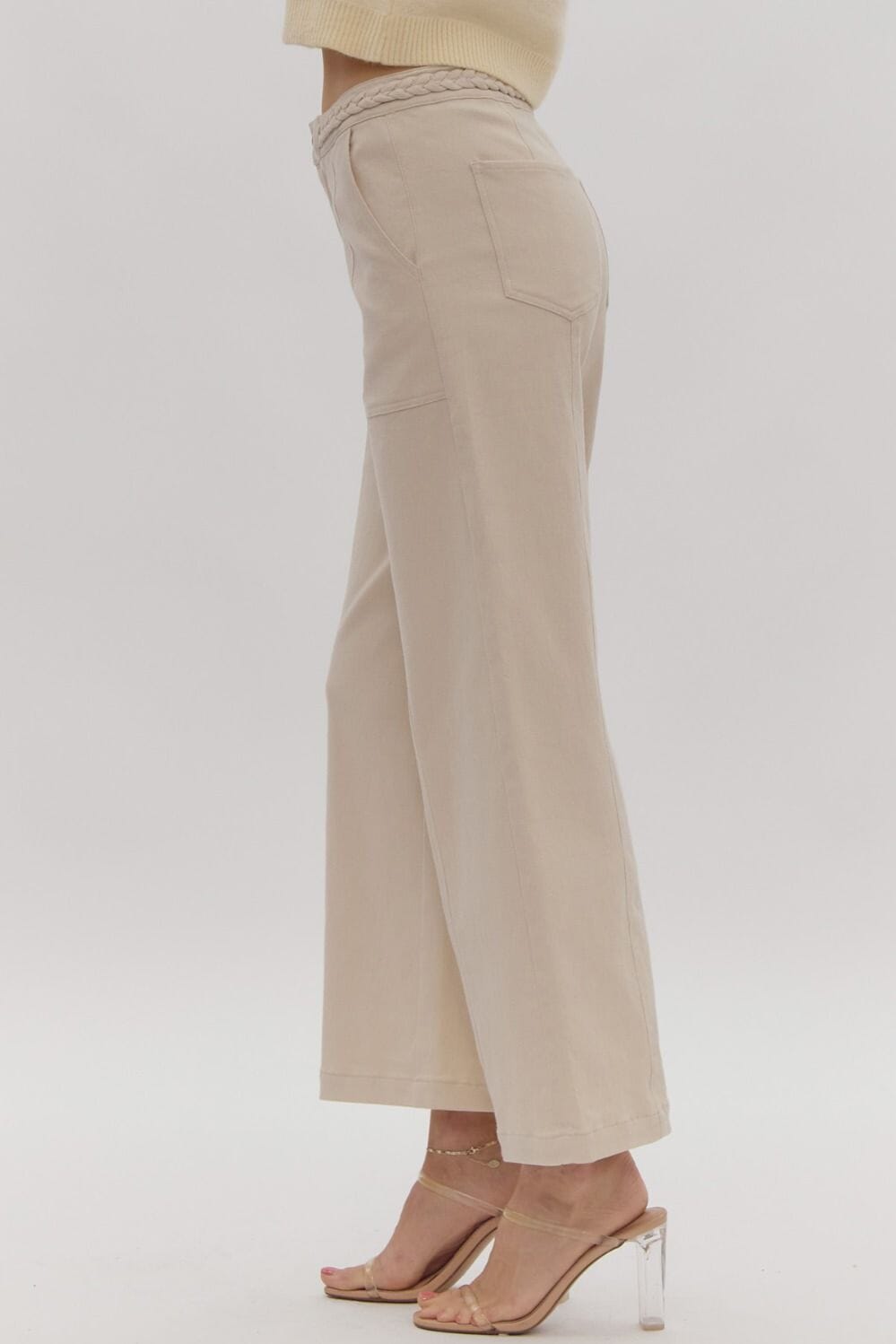 Sandy Shores Wide Leg Bottoms - Caroline Hill