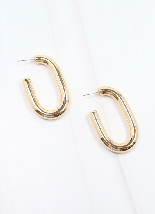 Irina Hoop Earring Gold