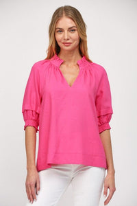 Sizzlin' Summer Hot Pink Top - Caroline Hill