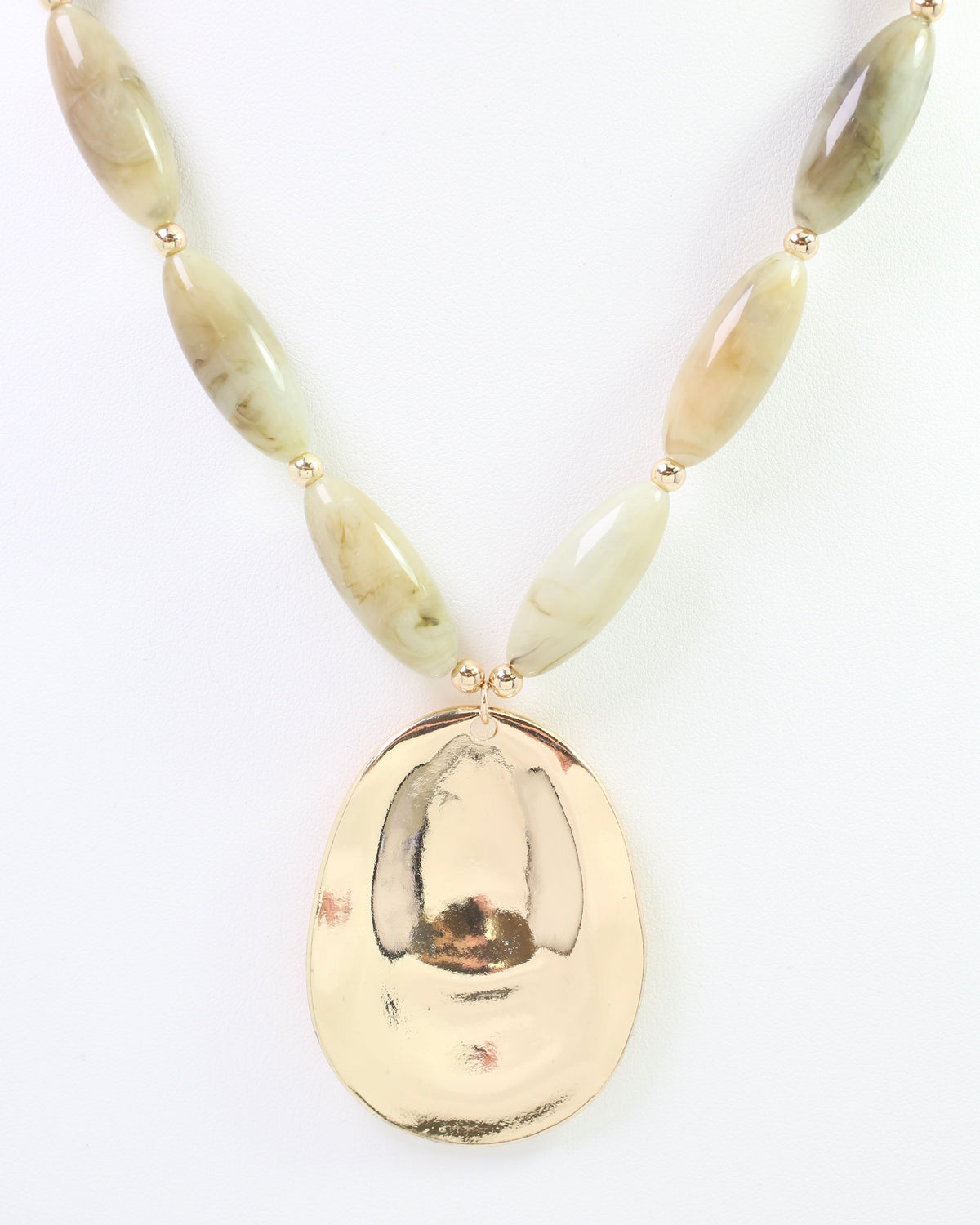 Albion Beaded Necklace Natural