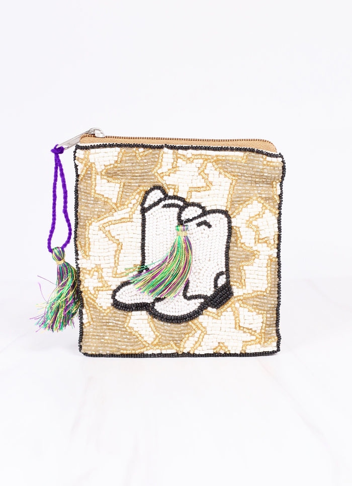 Star of the Show Majorette Boot Pouch GOLD - Caroline Hill