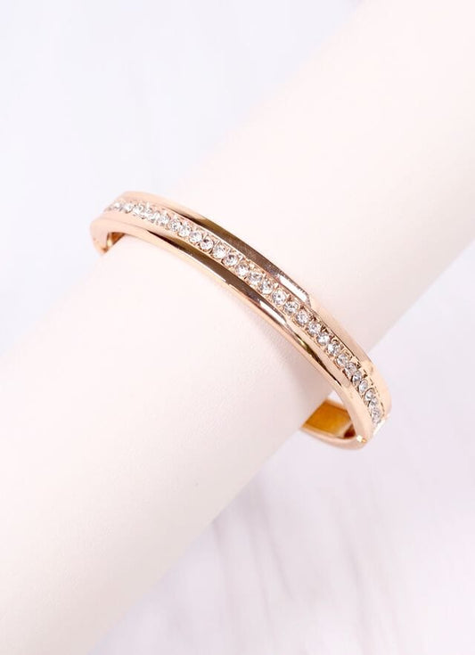 Swain CZ Bracelet GOLD - Caroline Hill