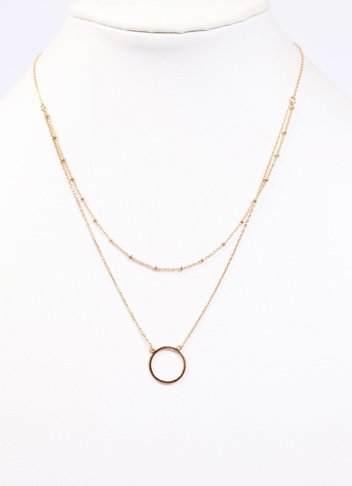 Sweet Moment Layered Necklace GOLD - Caroline Hill