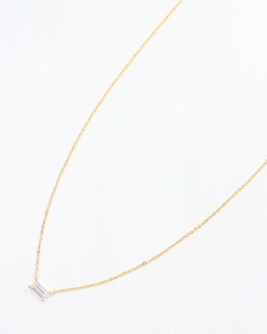 Hobson CZ Necklace Gold