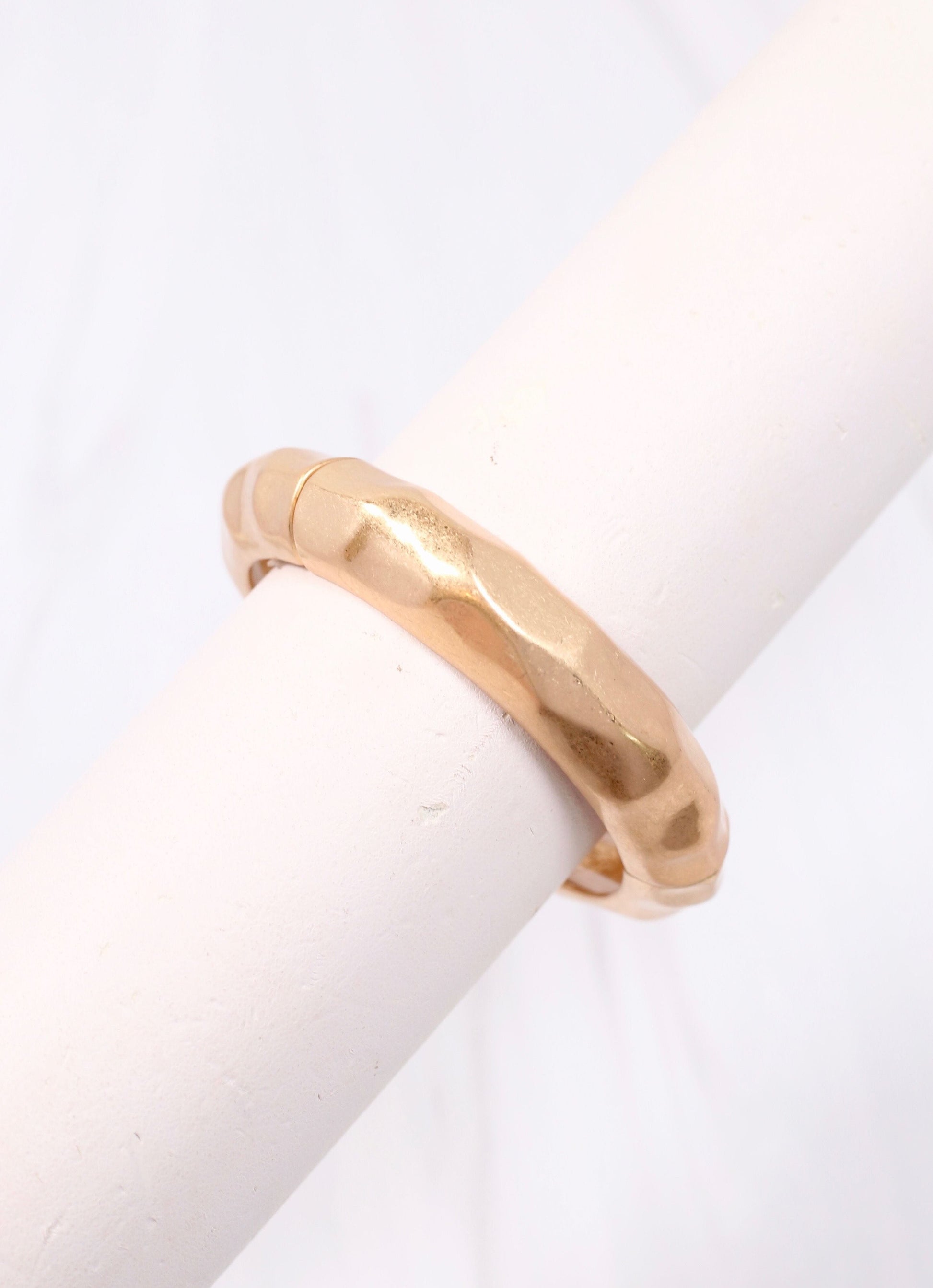 Tyndal Metal Bracelet WORN GOLD - Caroline Hill