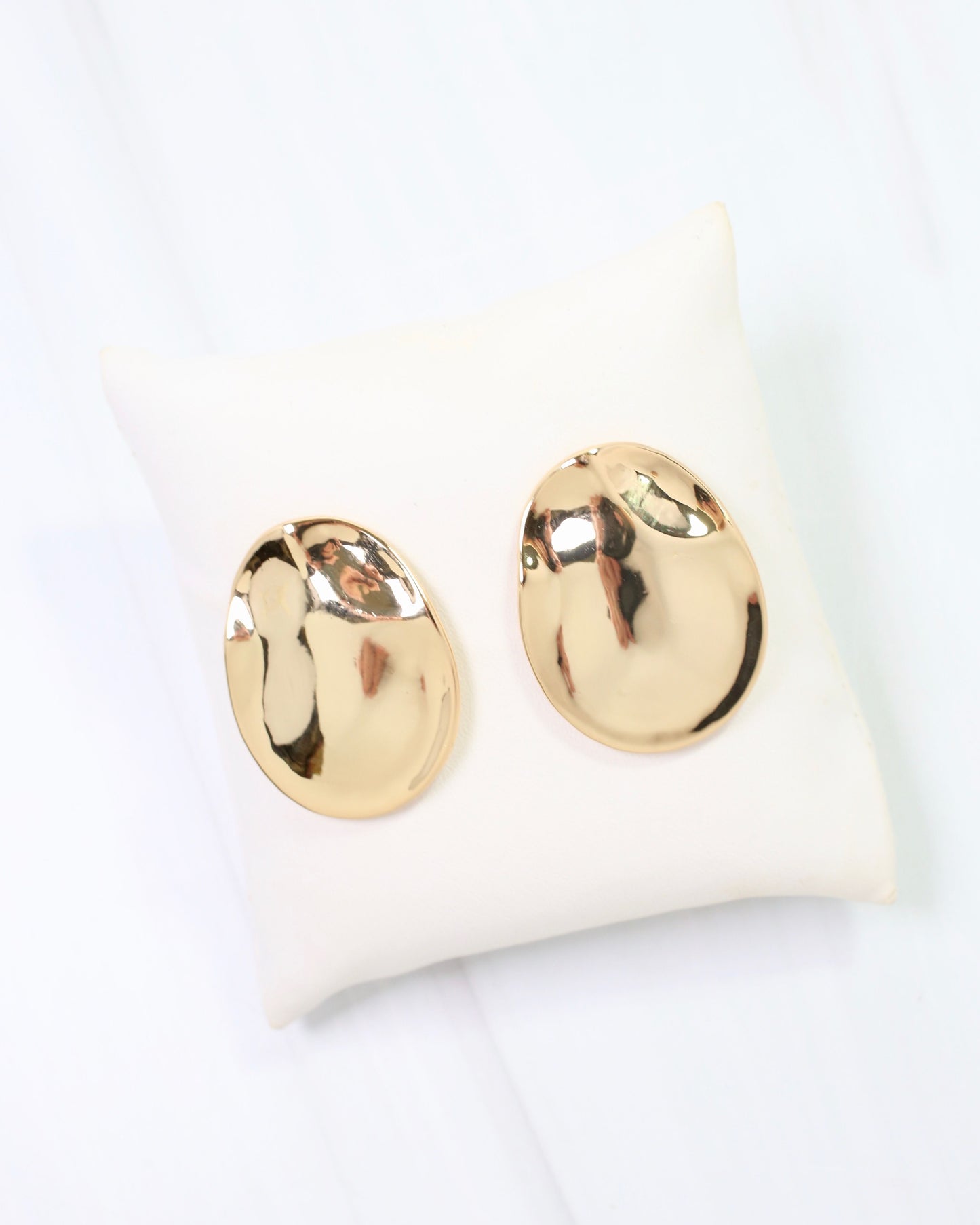 Coronado Round Drop Earring Gold
