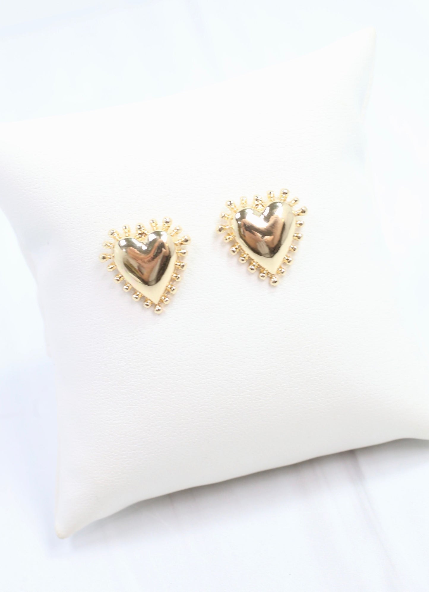 McCabe Heart Stud Earring Gold