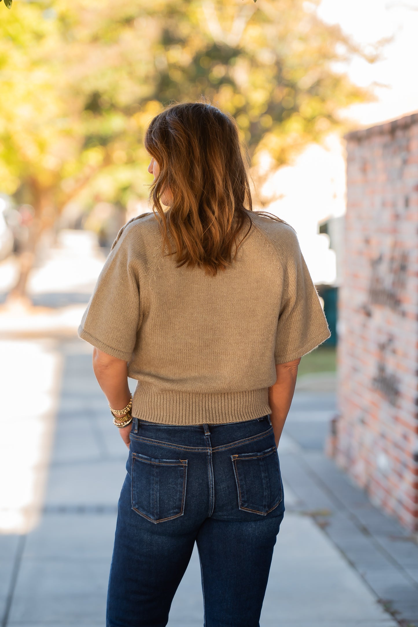Farrington Sweater with Braid