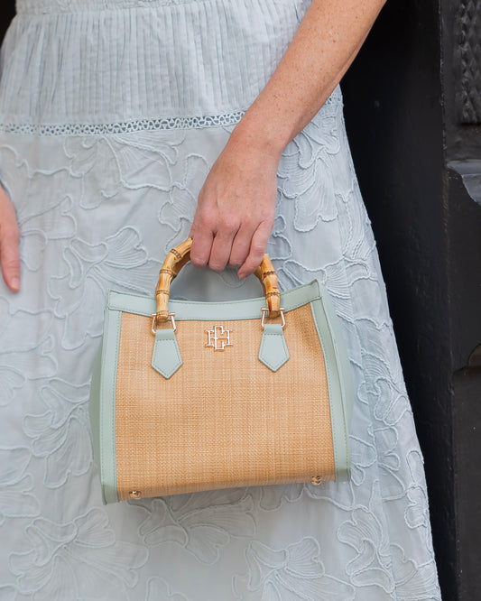 Kennedy Tote Natural Mint
