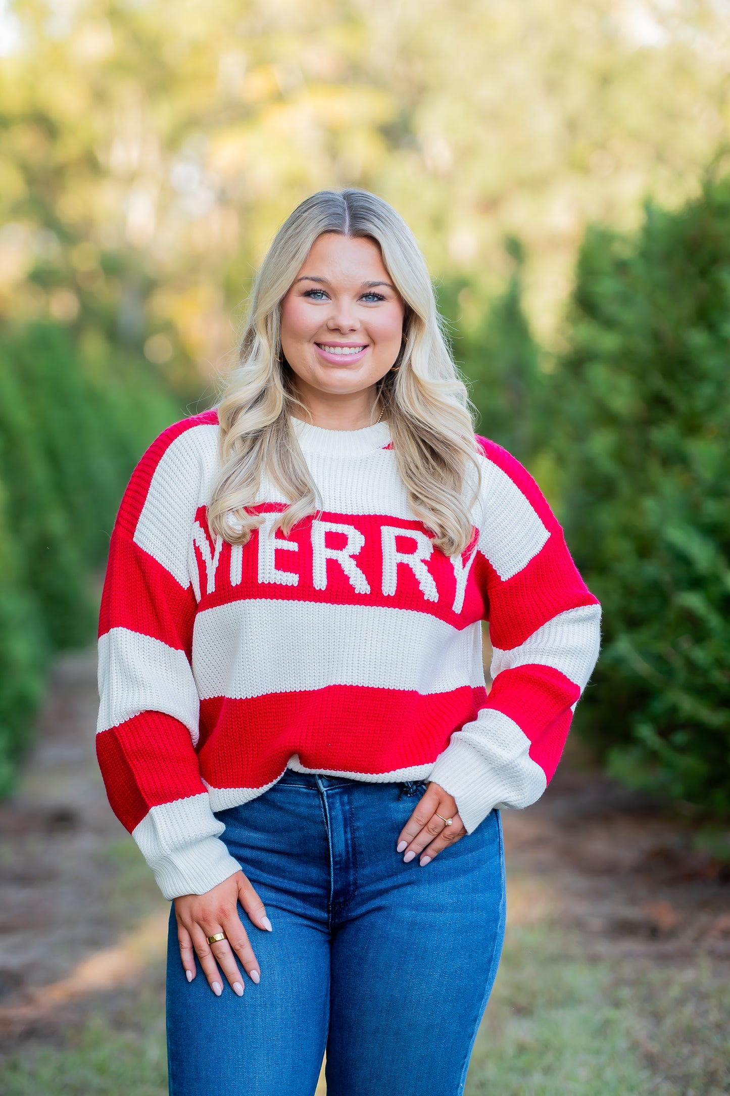 Adrian Merry Striped Sweater