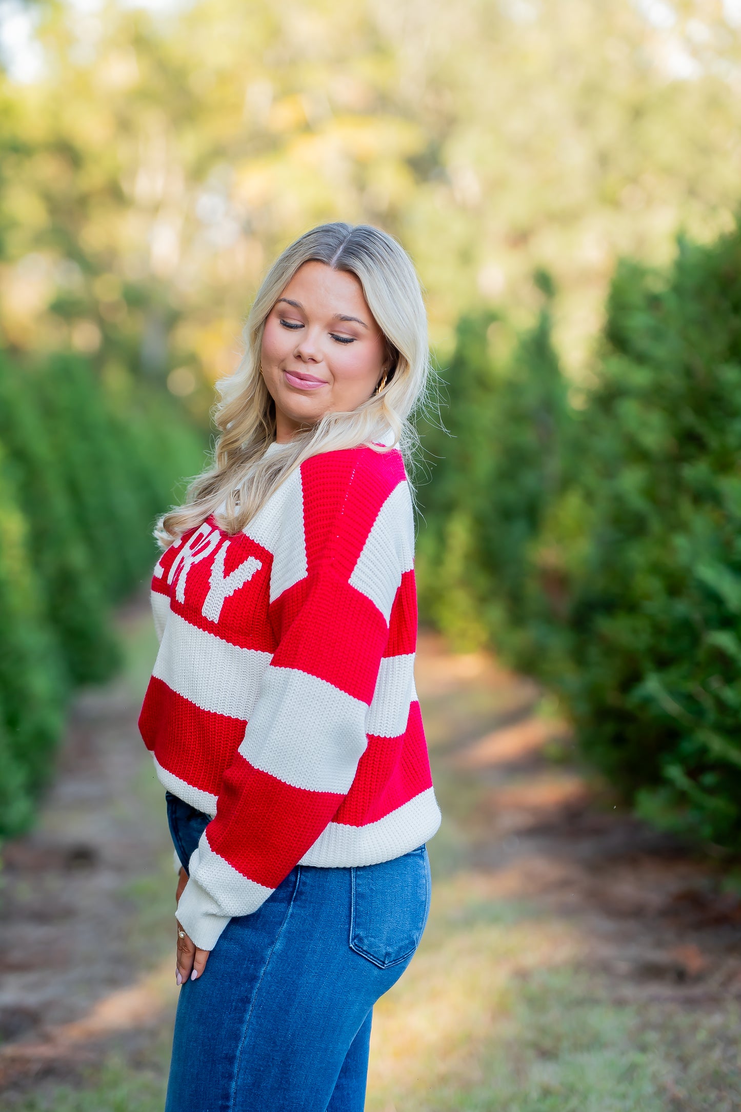 Adrian Merry Striped Sweater