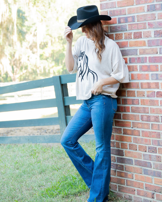 Huntington Horse Sweater