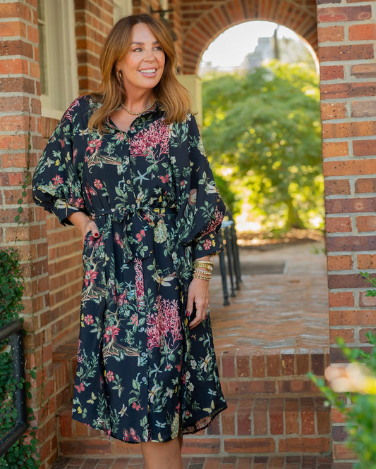 Lake Louise Floral Dress