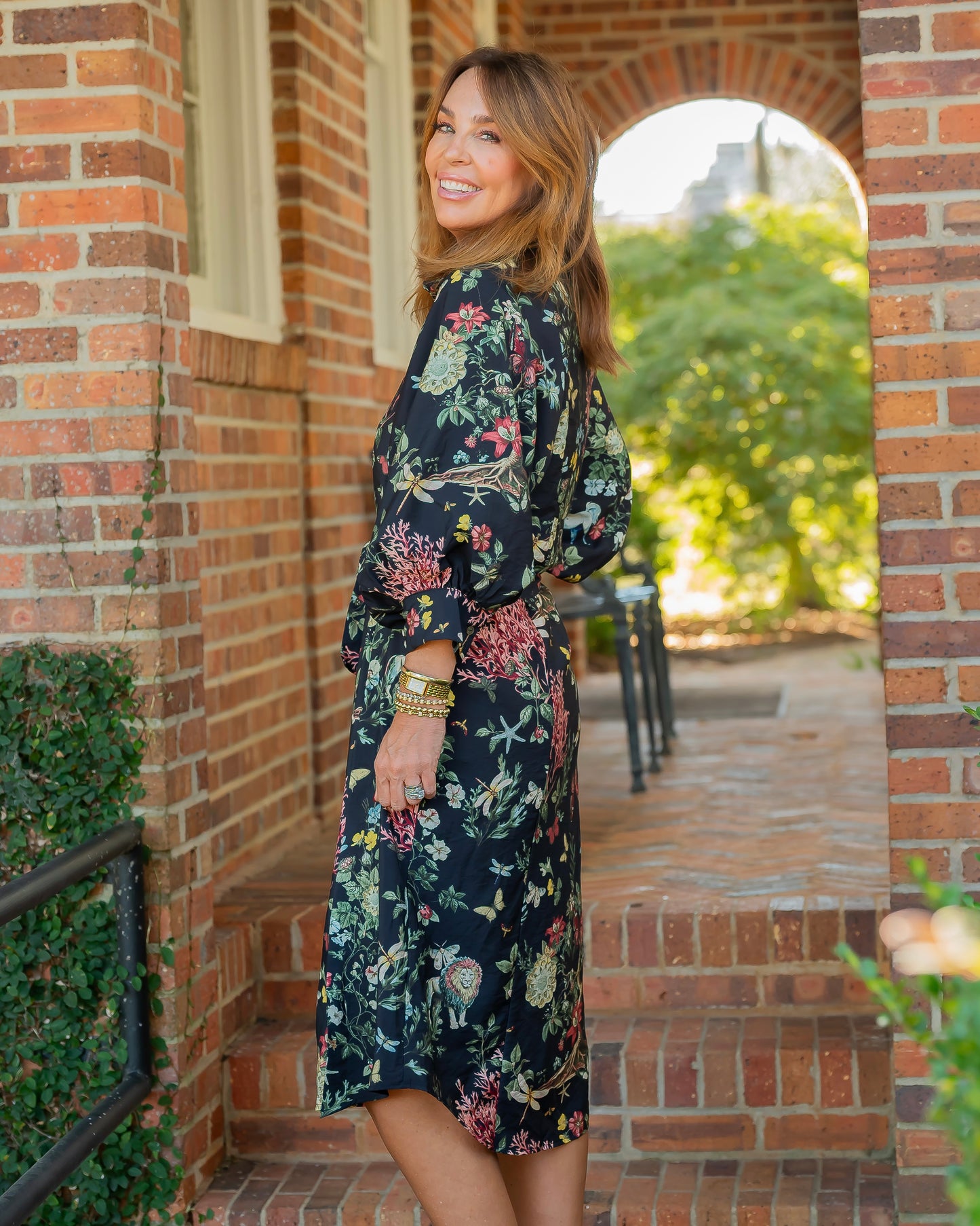 Lake Louise Floral Dress