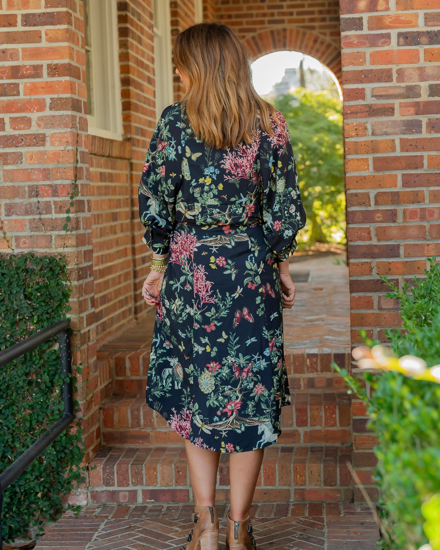 Lake Louise Floral Dress