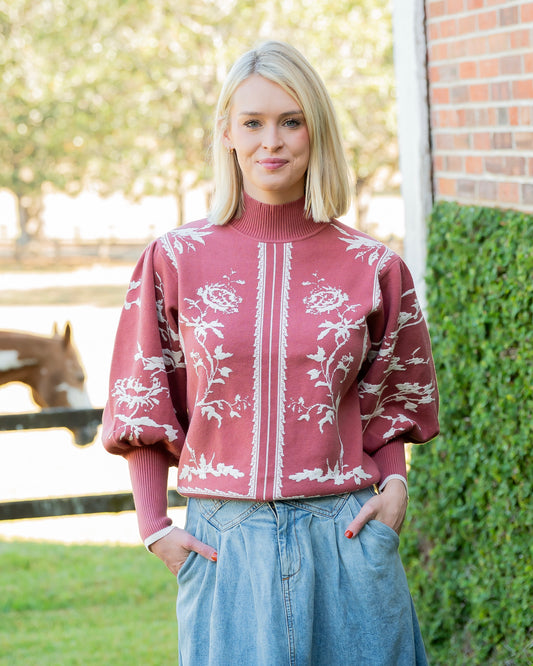 Robby Mock Neck Sweater