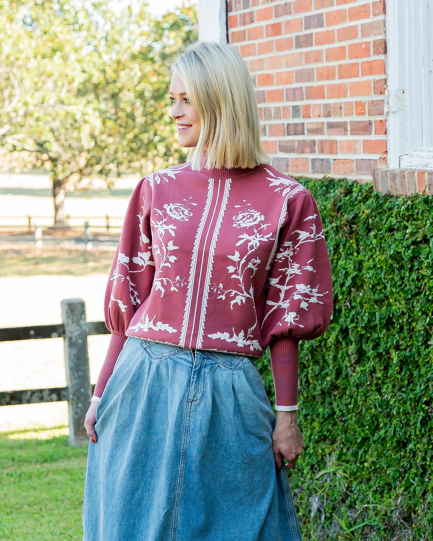 Robby Mock Neck Sweater