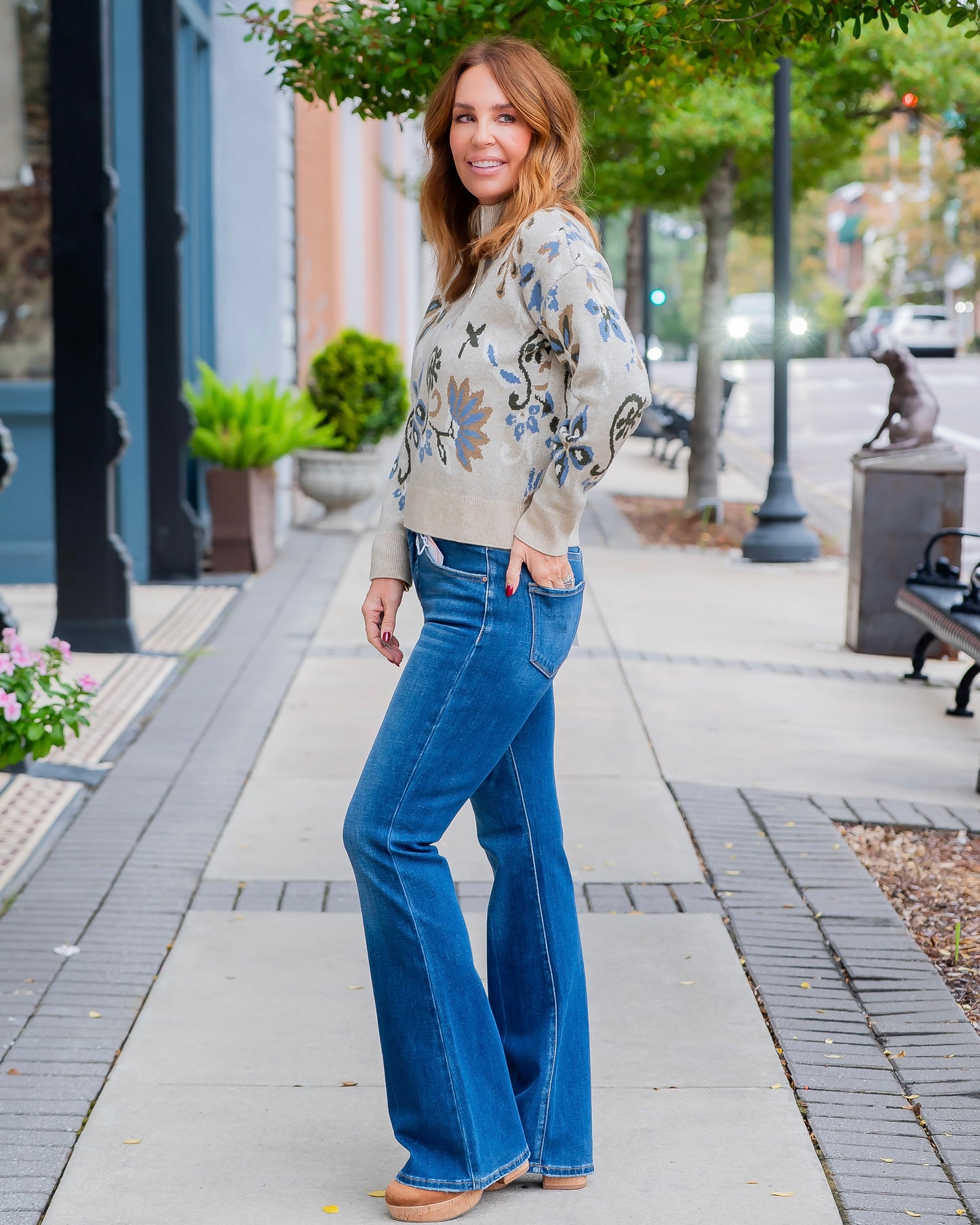 Fielding Zip Front Sweater