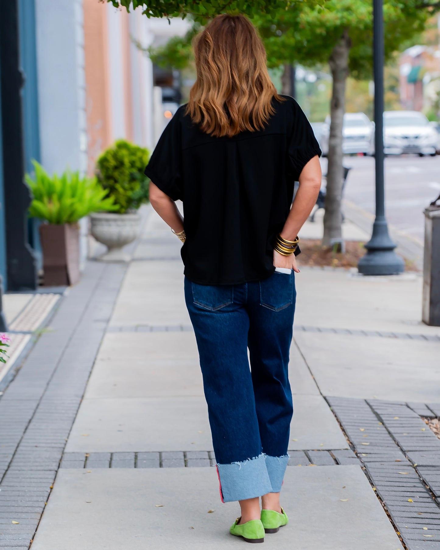 Joanie Soft Knit Top - Black