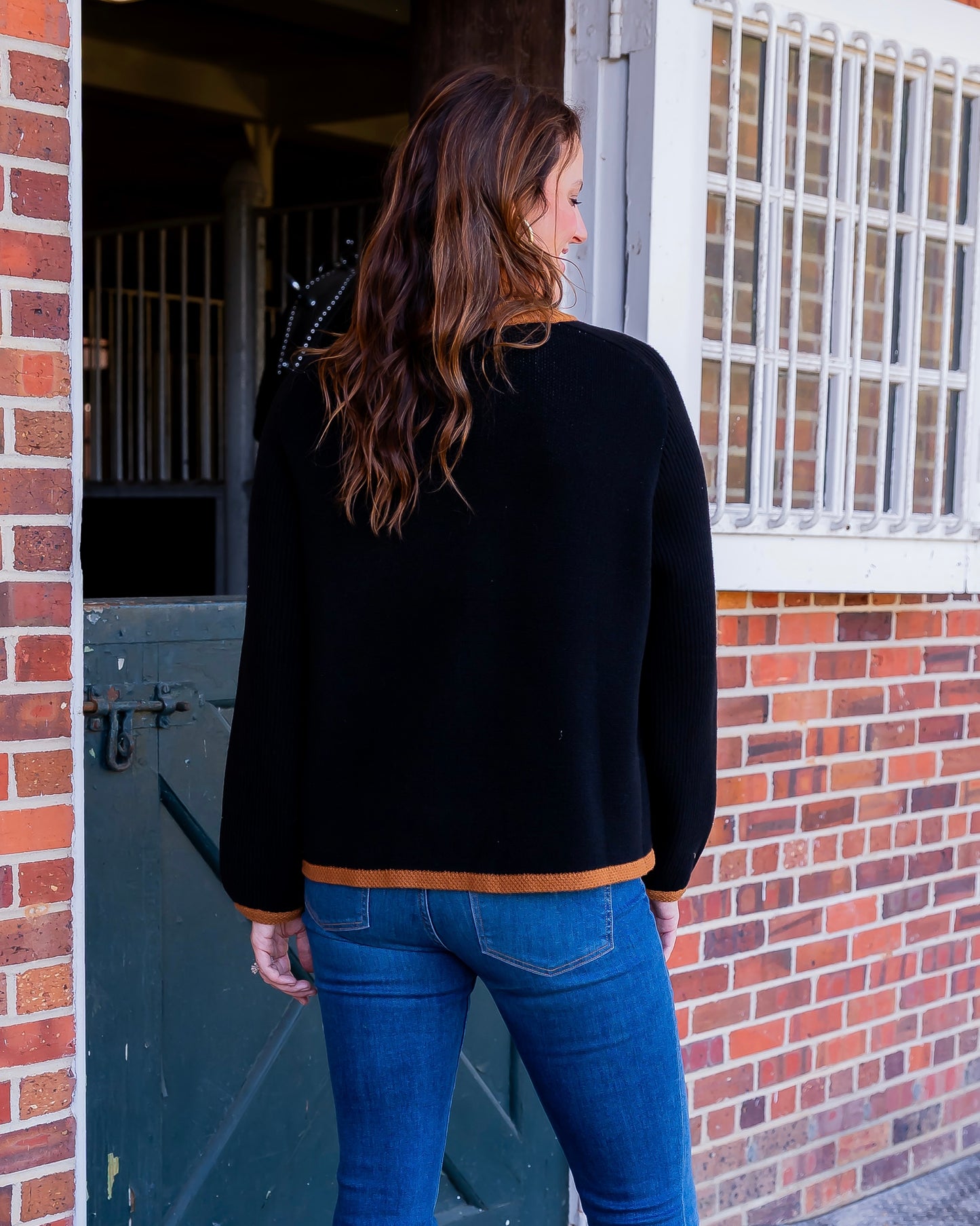 Mercer Horse Print Cardigan