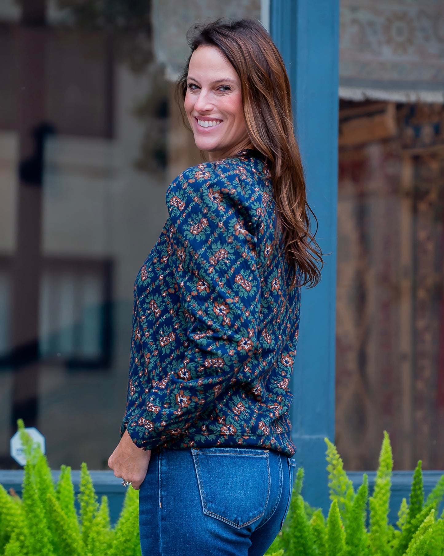 Woodlands Floral Top