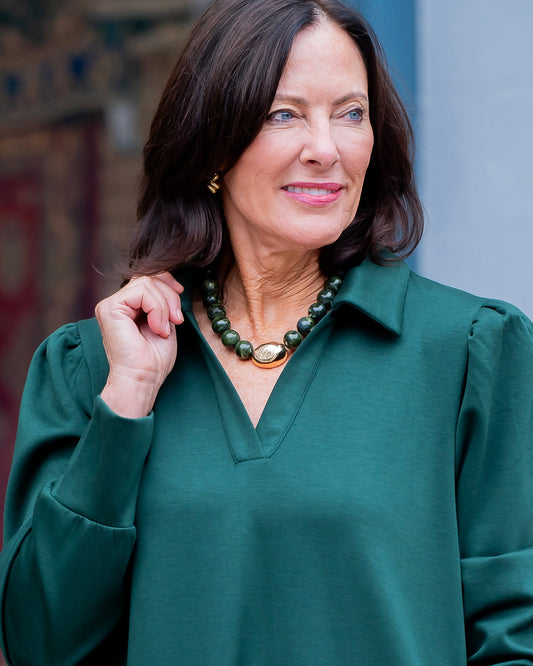 Slater Side Slit Midi Dress