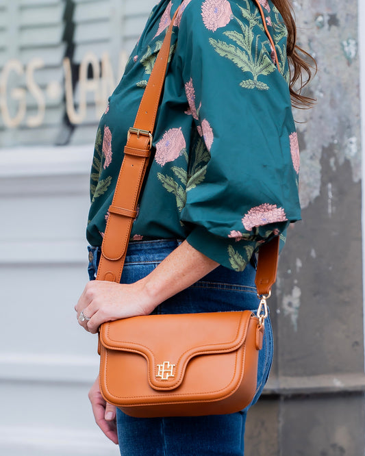 Juliet Crossbody Bag Saddle