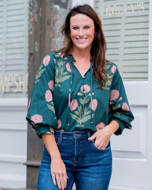 Beverly Floral Top