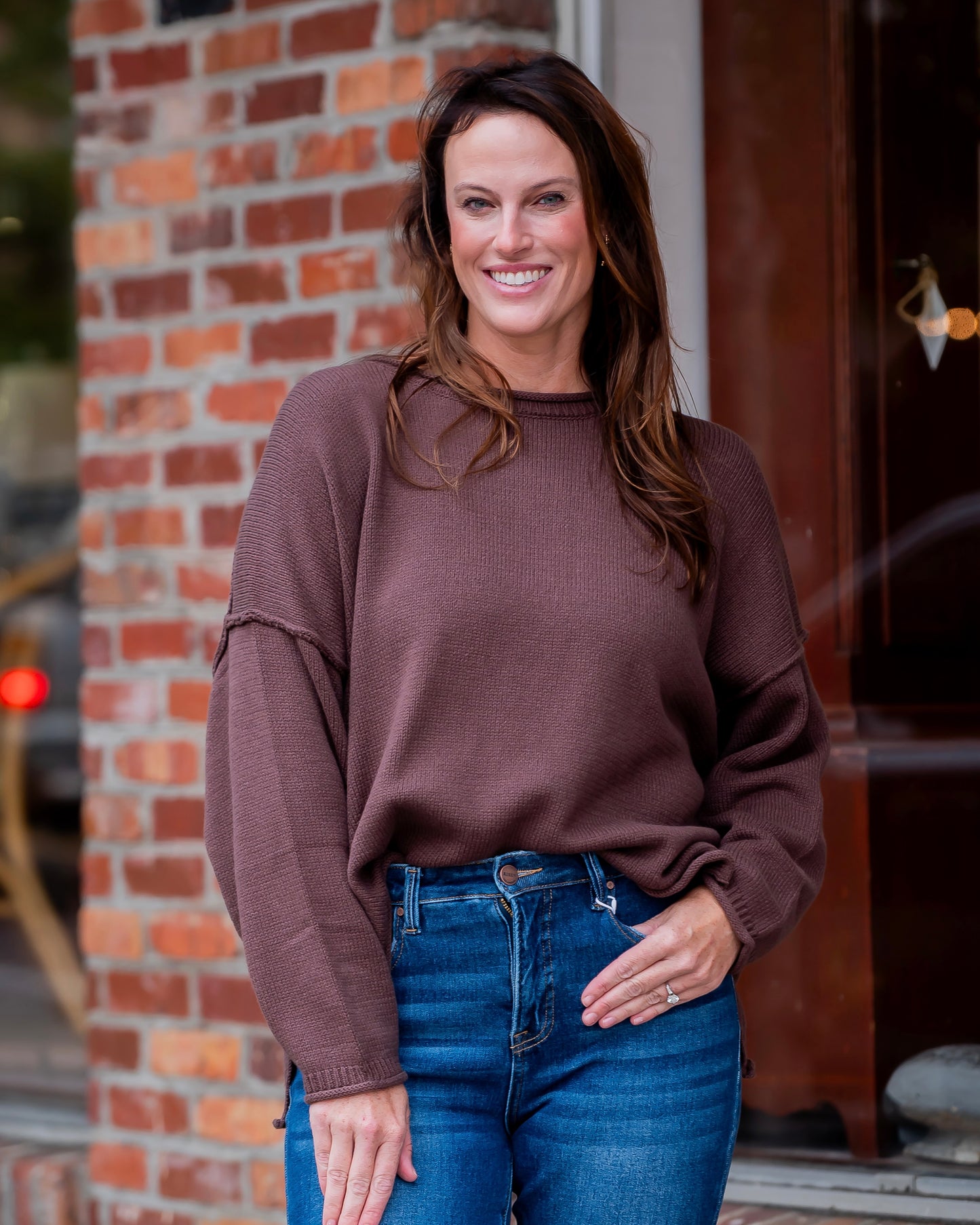 Annapolis Drop Shoulder Sweater