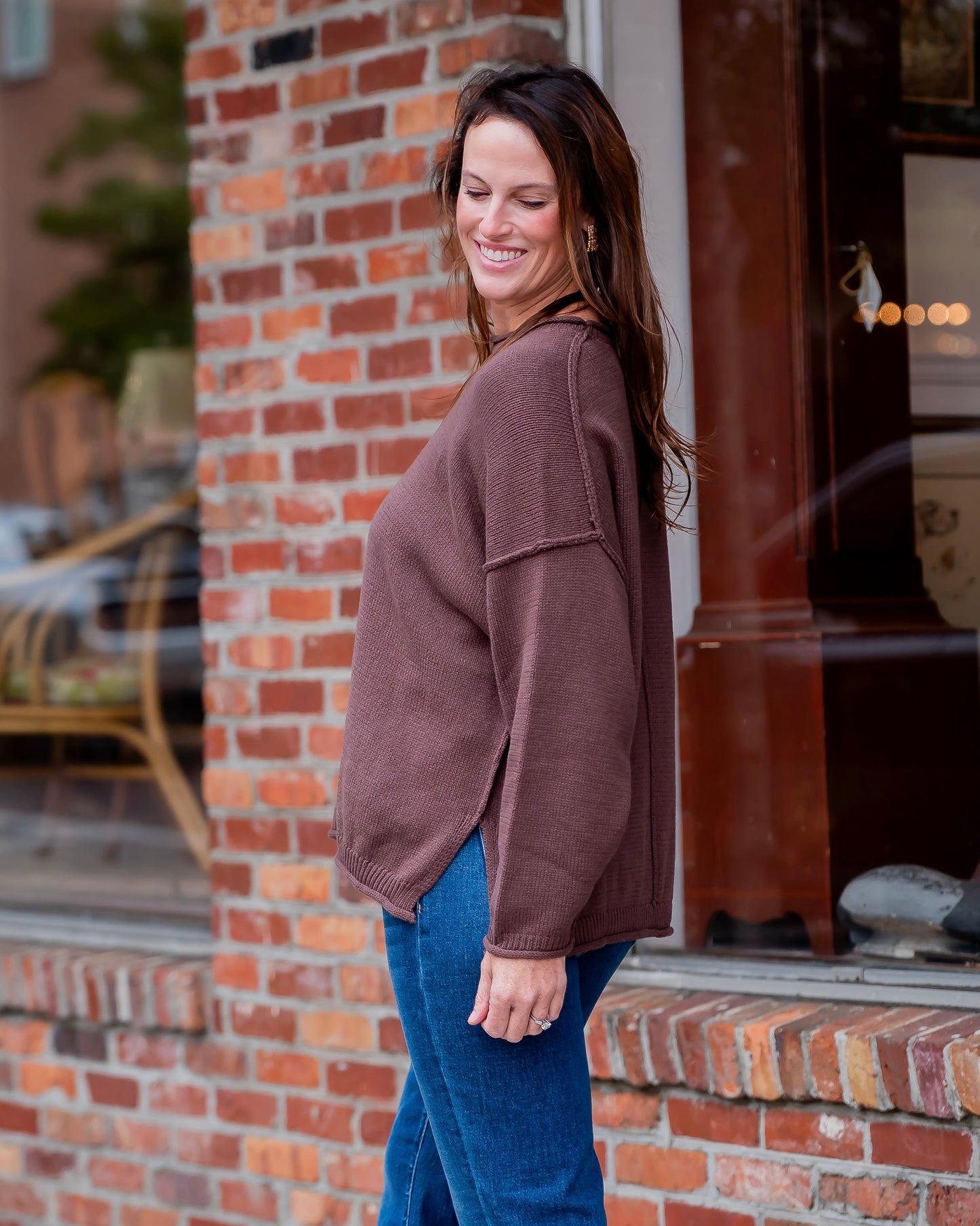 Annapolis Drop Shoulder Sweater