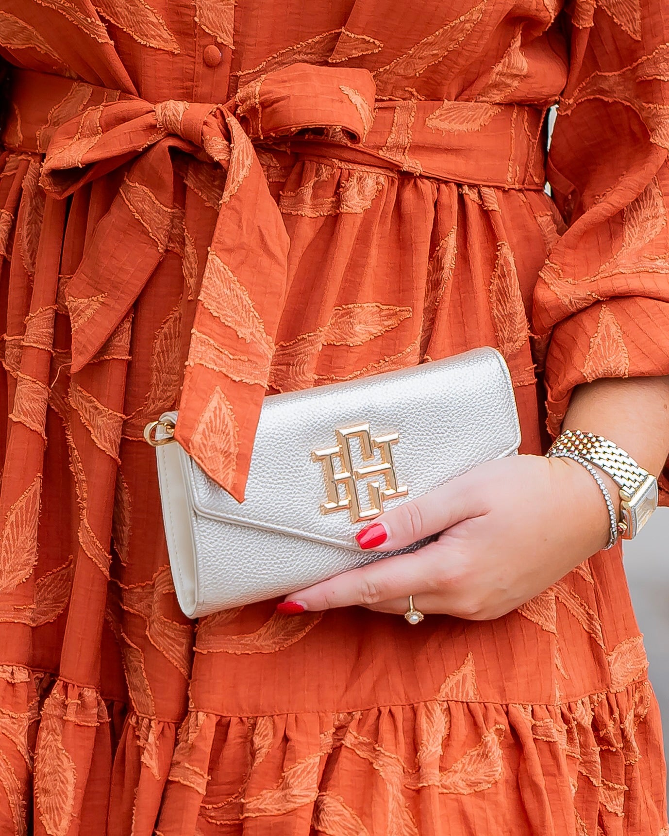 Carlington Clutch/Crossbody Pearl