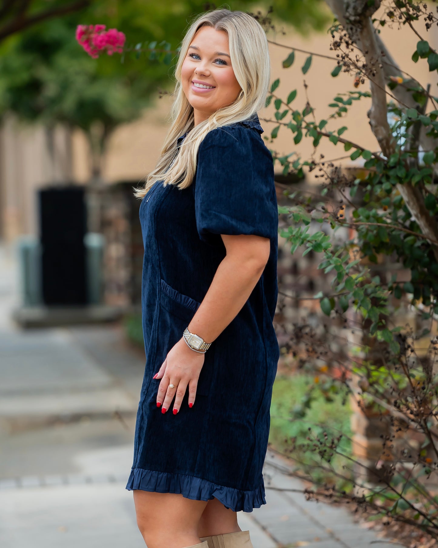 Lehi Quarter Zip Dress