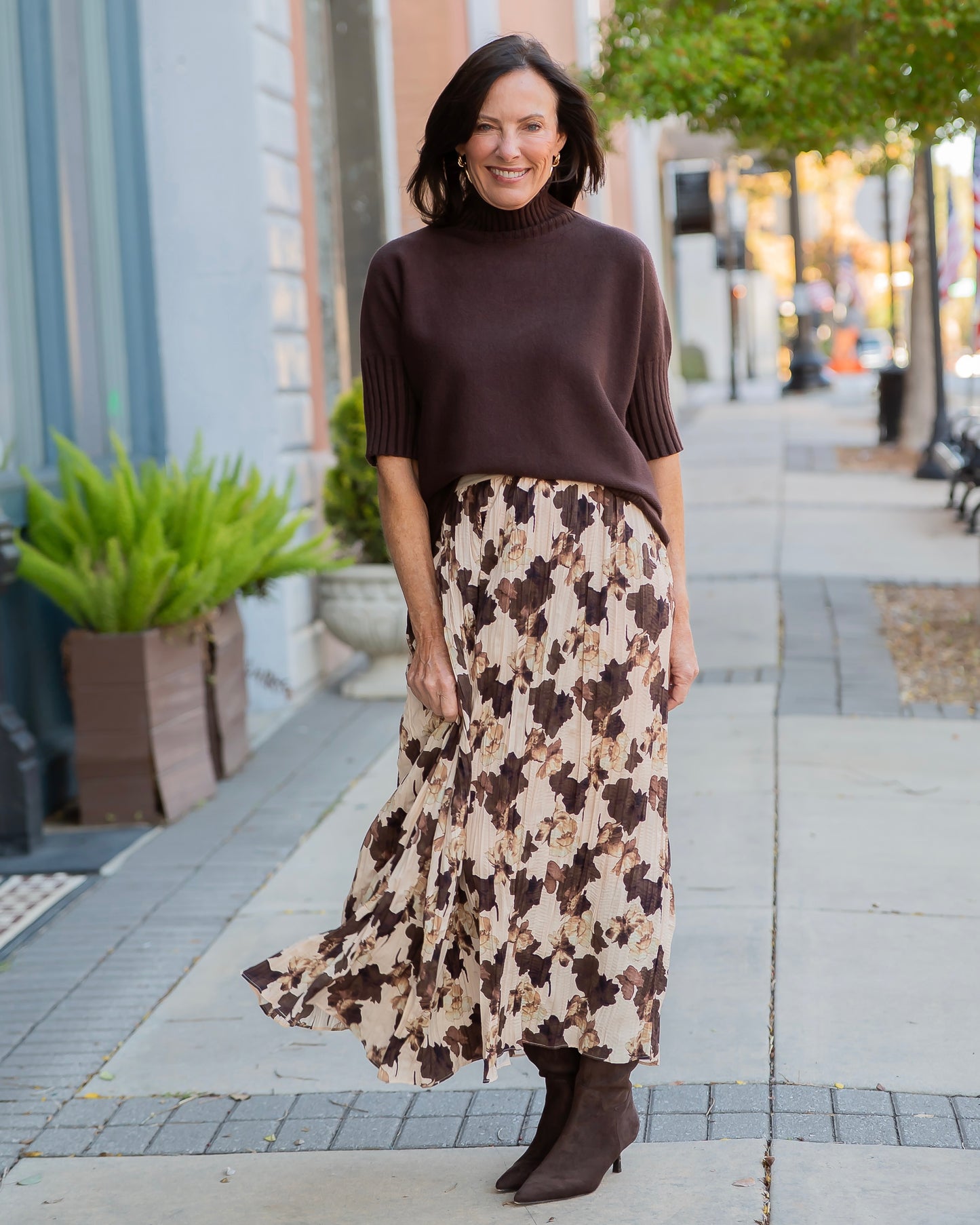 Hillary Pleated Skirt