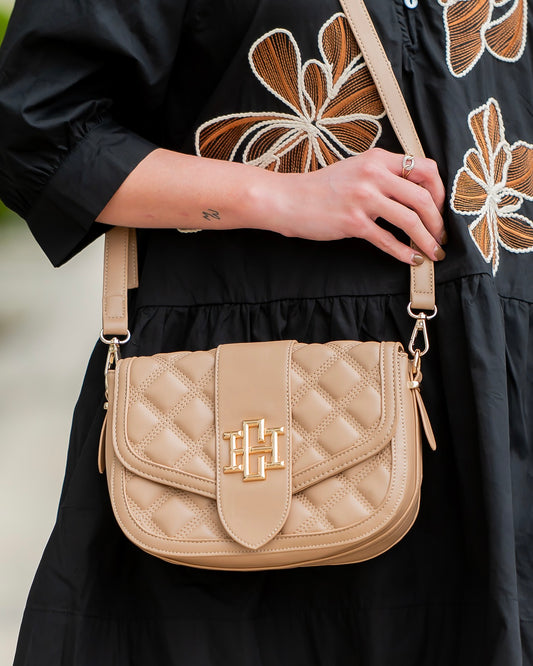 Griffin Crossbody Latte DQ