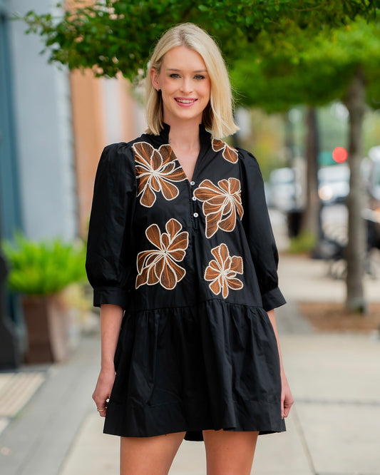 Everly Embroidered Dress