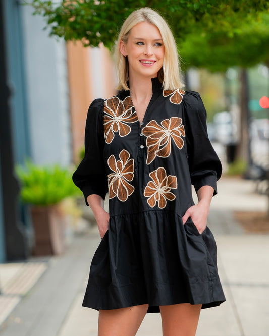 Everly Embroidered Dress