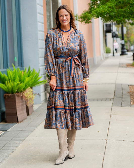 Clarkston Floral Print Dress