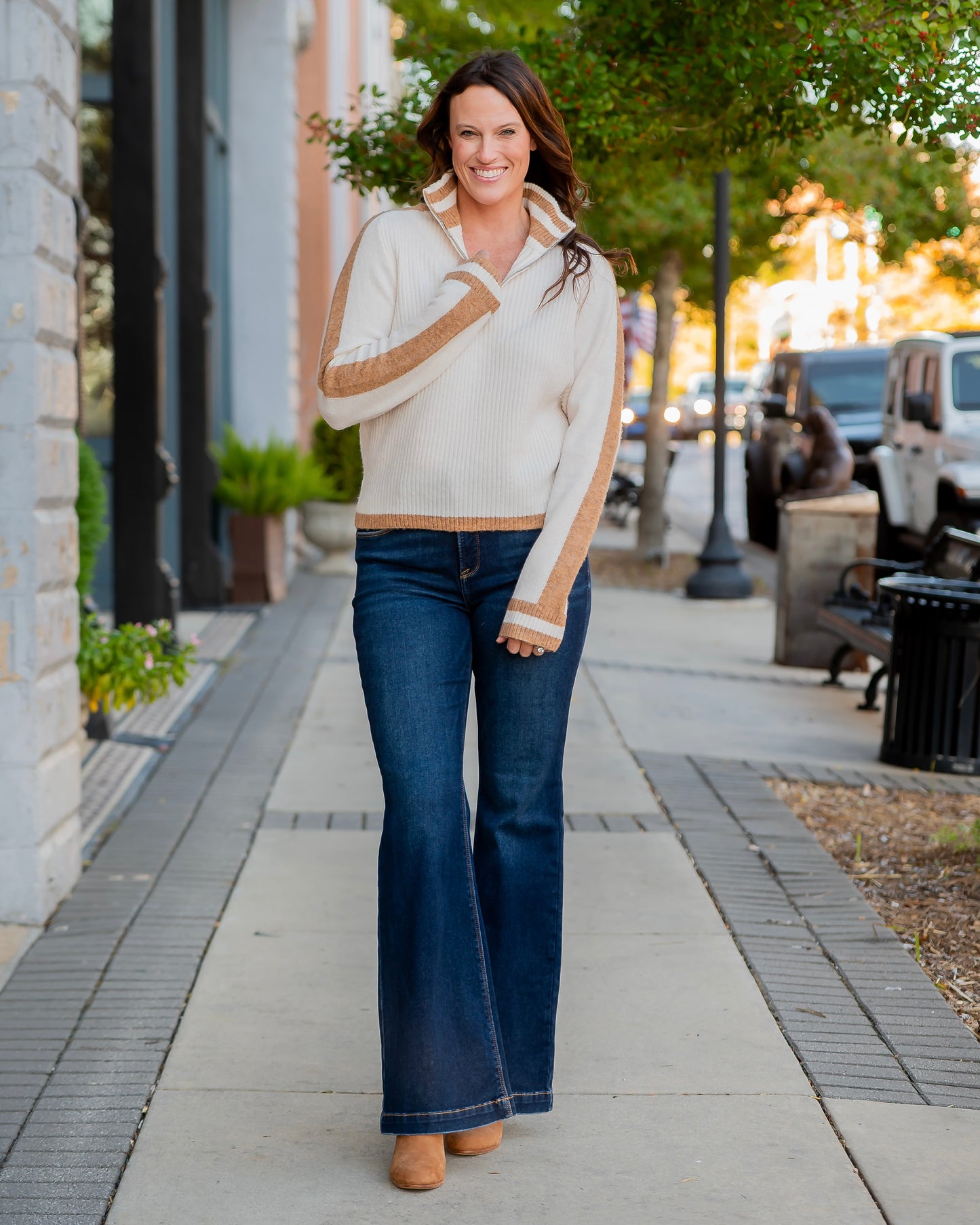 Kiowa Front Zip Sweater