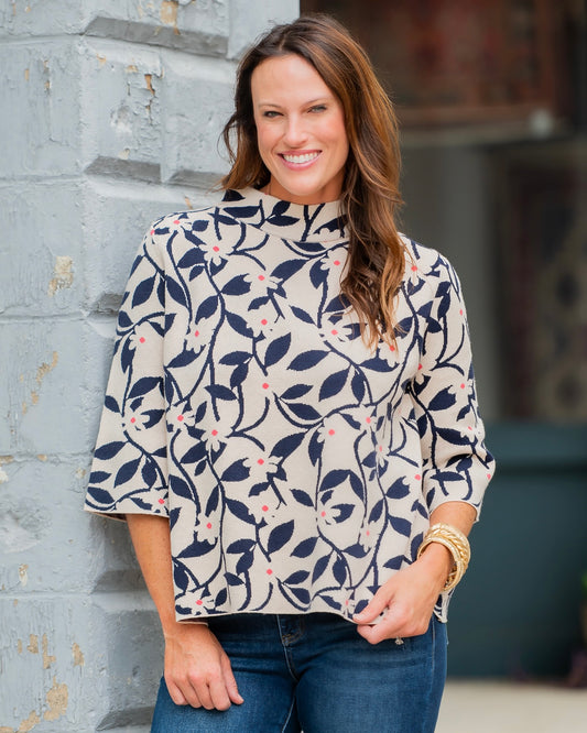 San Fran Floral Sweater