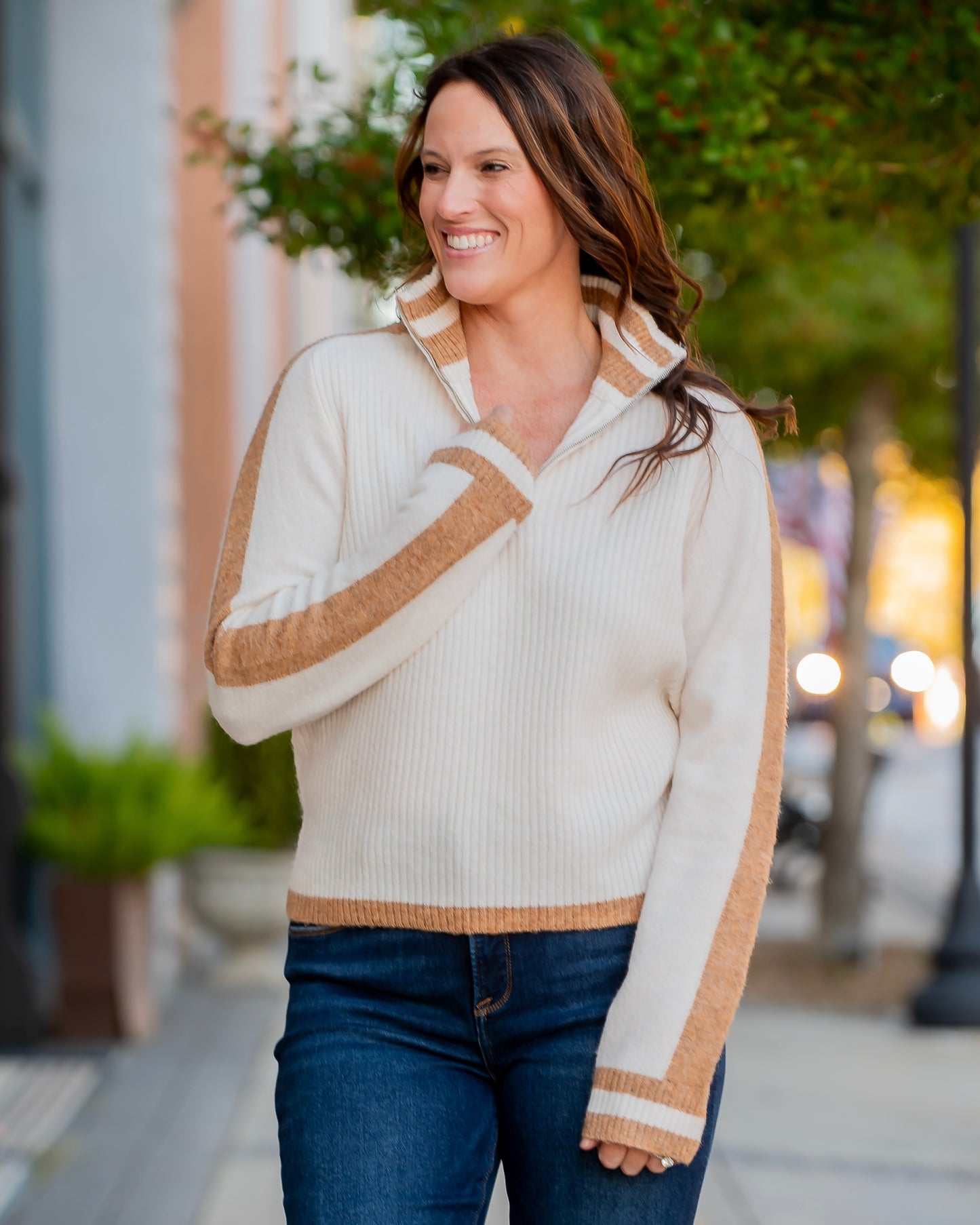 Kiowa Front Zip Sweater