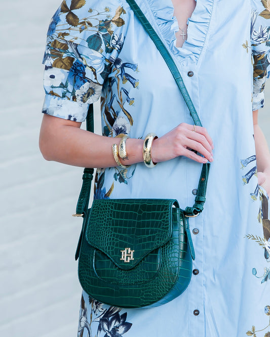 Sasha Crossbody Hunter Green EC