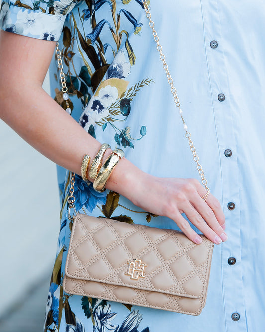 Brynleigh Clutch Crossbody Latte DQ