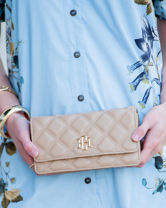 Brynleigh Clutch Crossbody Latte DQ