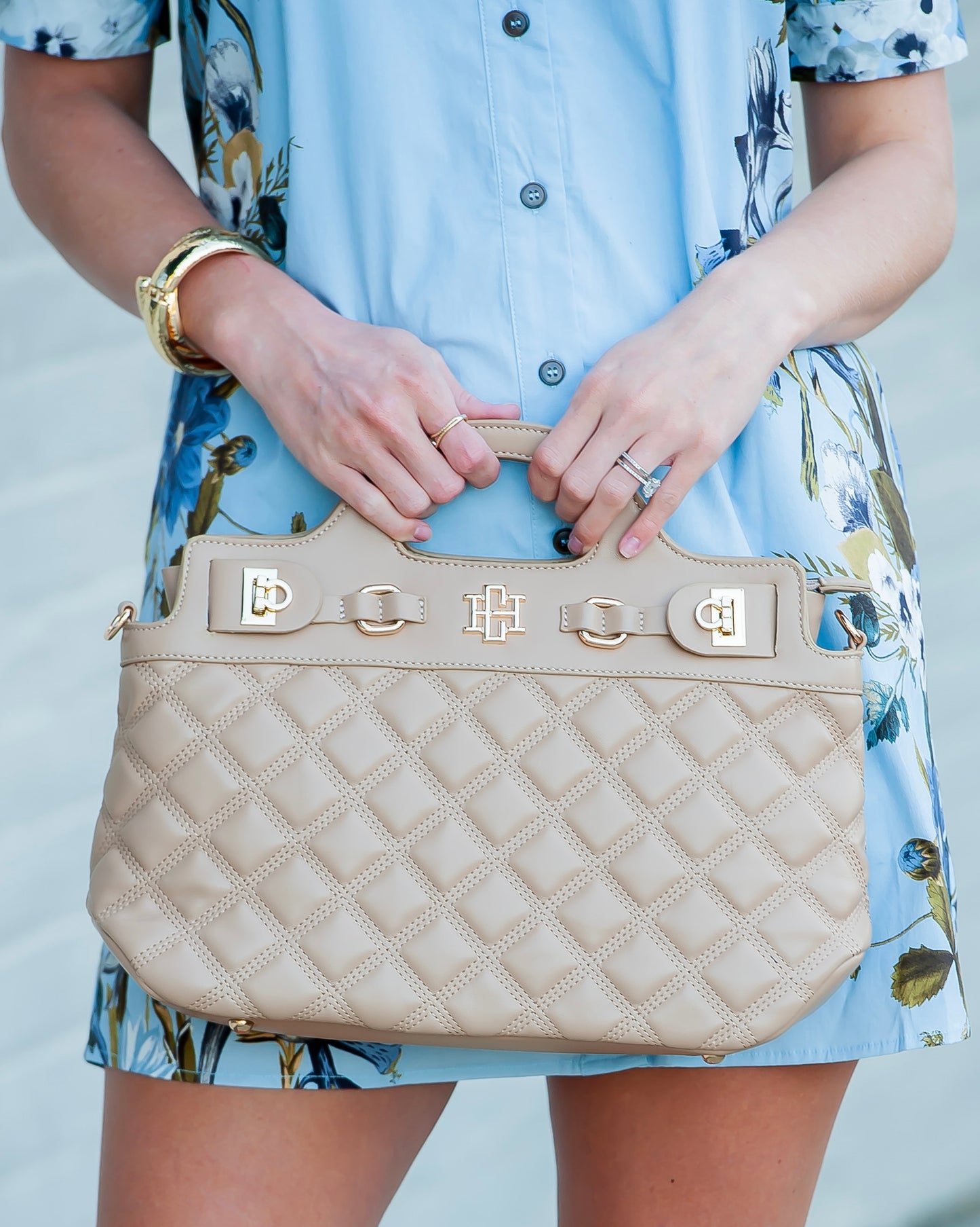 Savannah Handbag Latte DQ