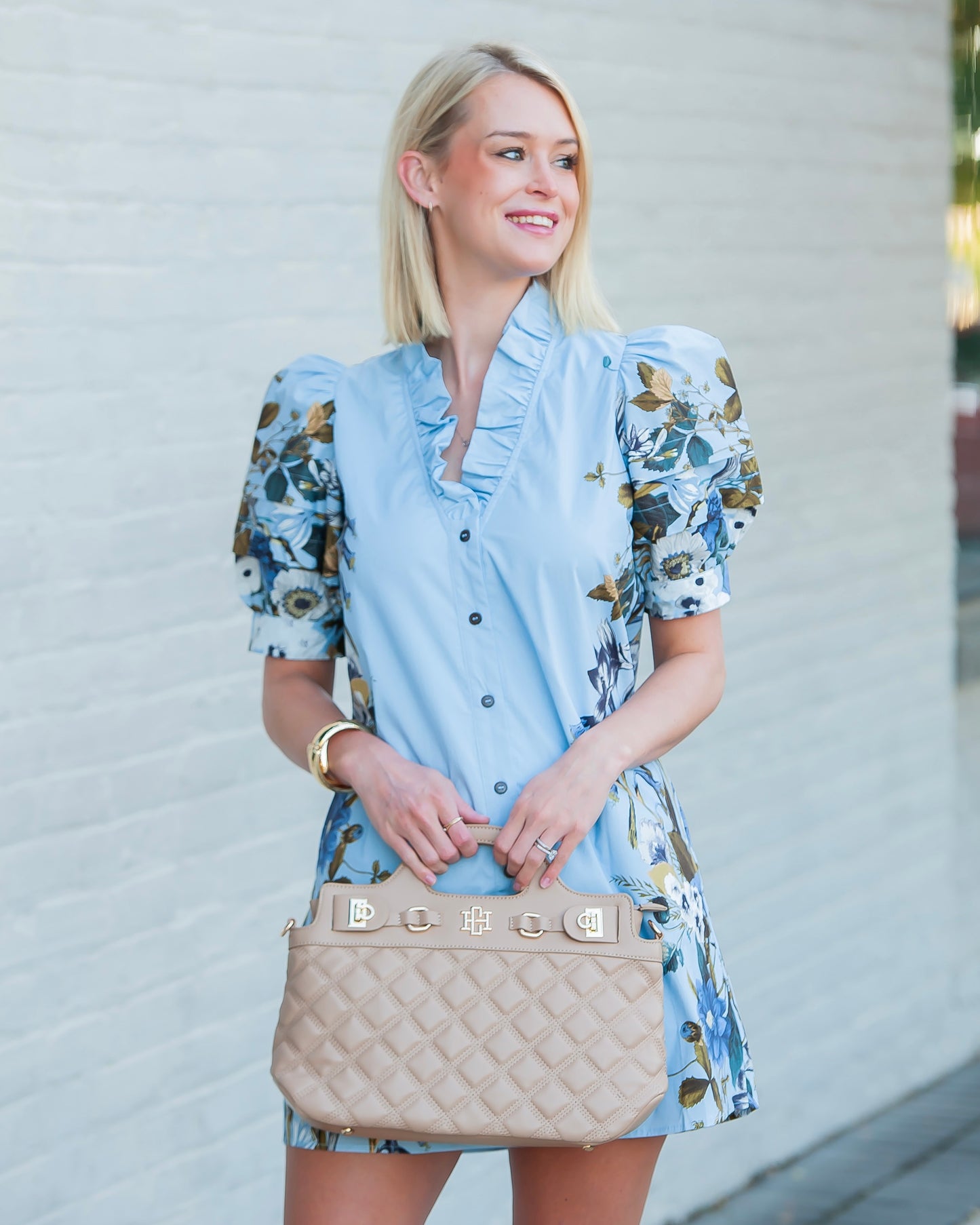 Savannah Handbag Latte DQ