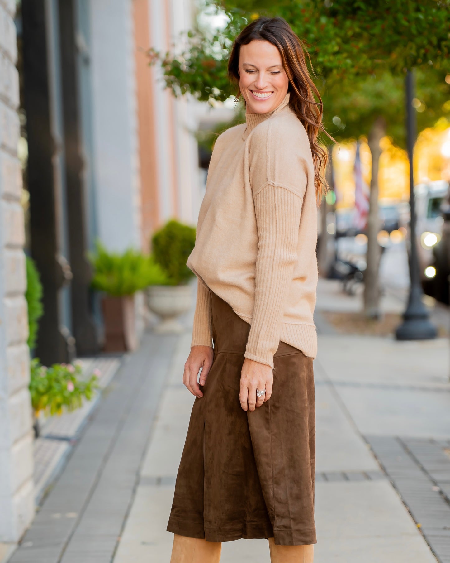 Pearson So Comfy Sweater-Latte